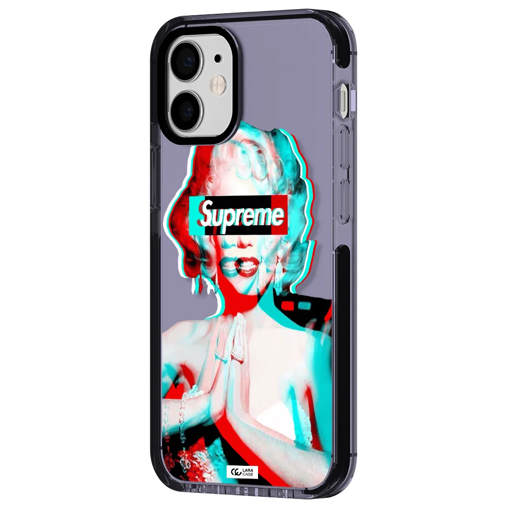 Marilyn Monroe Supreme Apple iPhone 12 mini impact Lilac Case