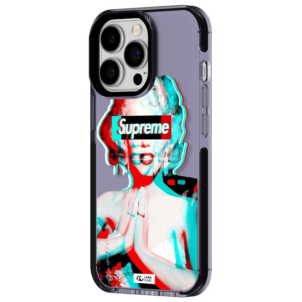 Marilyn Monroe Supreme Apple iPhone 13 Pro impact Lilac Case