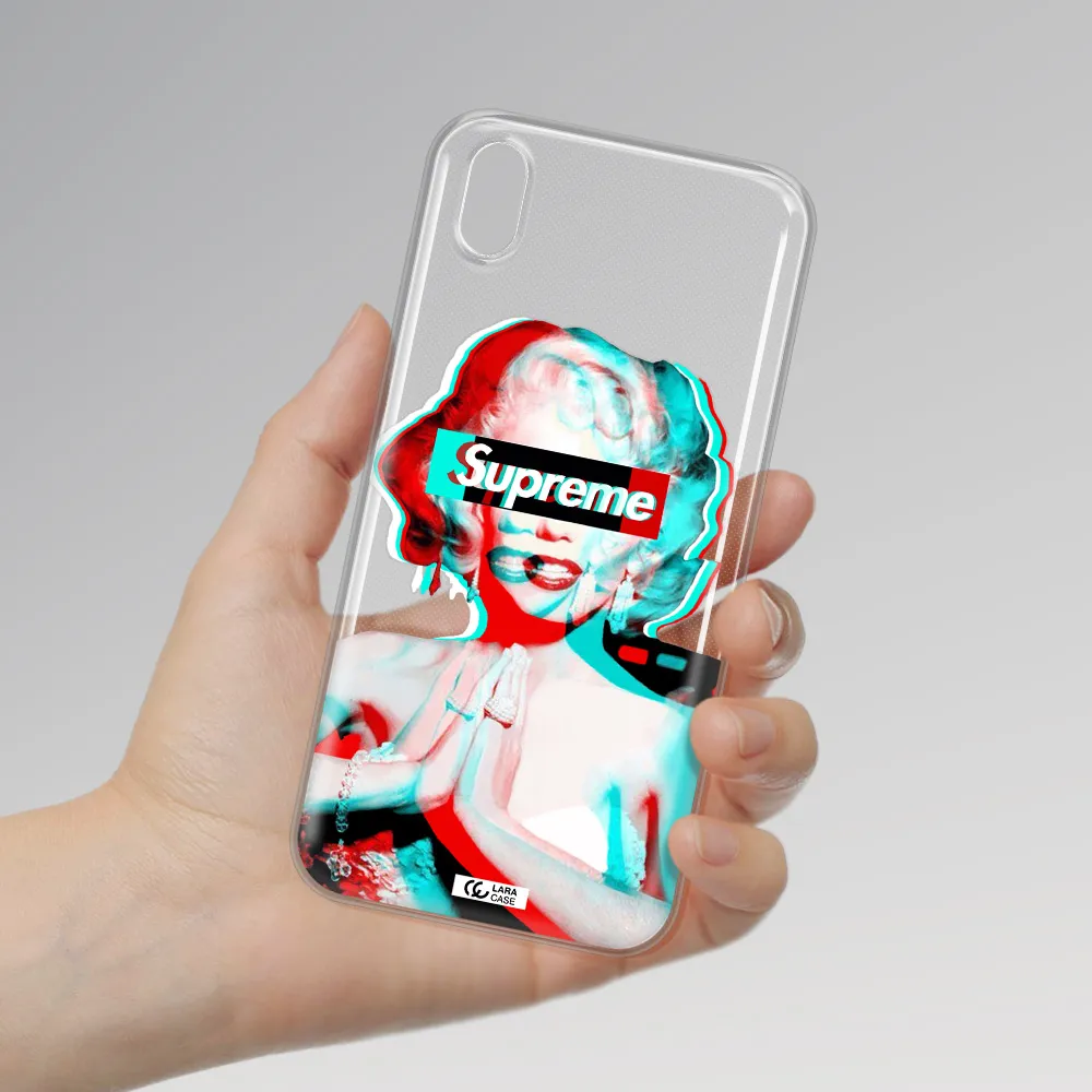 Marilyn Monroe Supreme Huawei Honor 8S Clear TPU Case