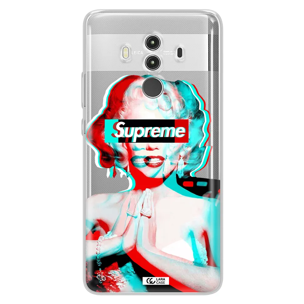 Marilyn Monroe Supreme Huawei Mate 10 Clear TPU Case
