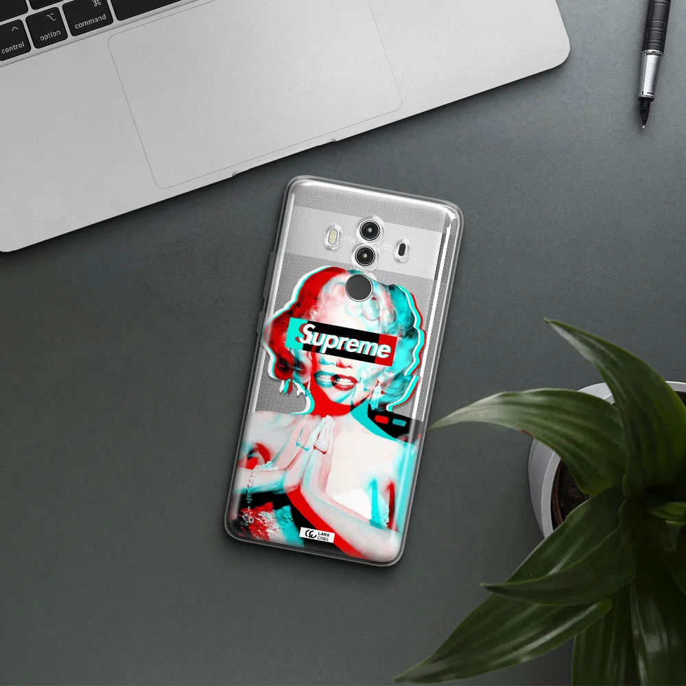 Marilyn Monroe Supreme Huawei Mate 10 Clear TPU Case