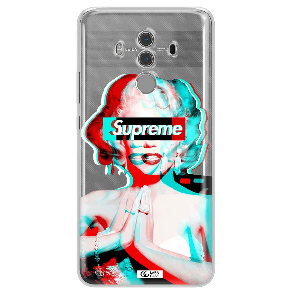 Marilyn Monroe Supreme Huawei Mate 10 Pro Clear TPU Case