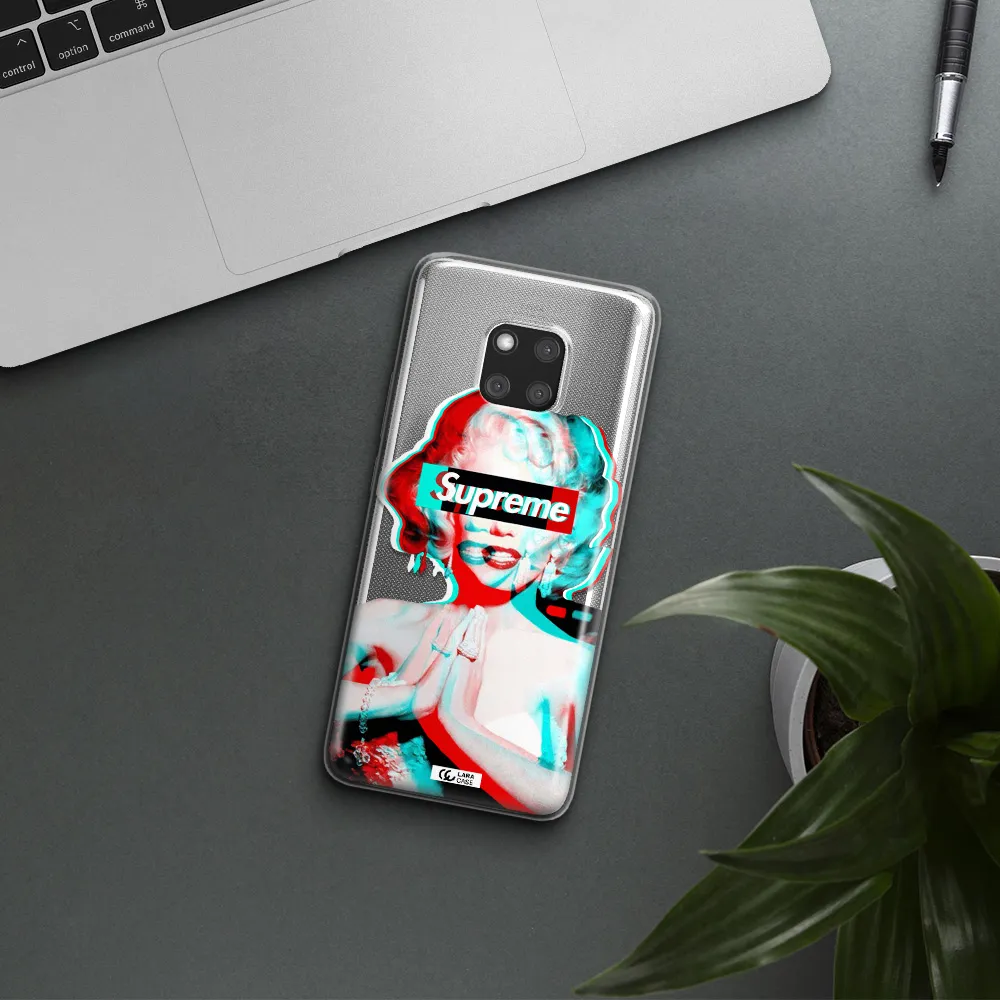 Marilyn Monroe Supreme Huawei Mate 20 Pro Clear TPU Case