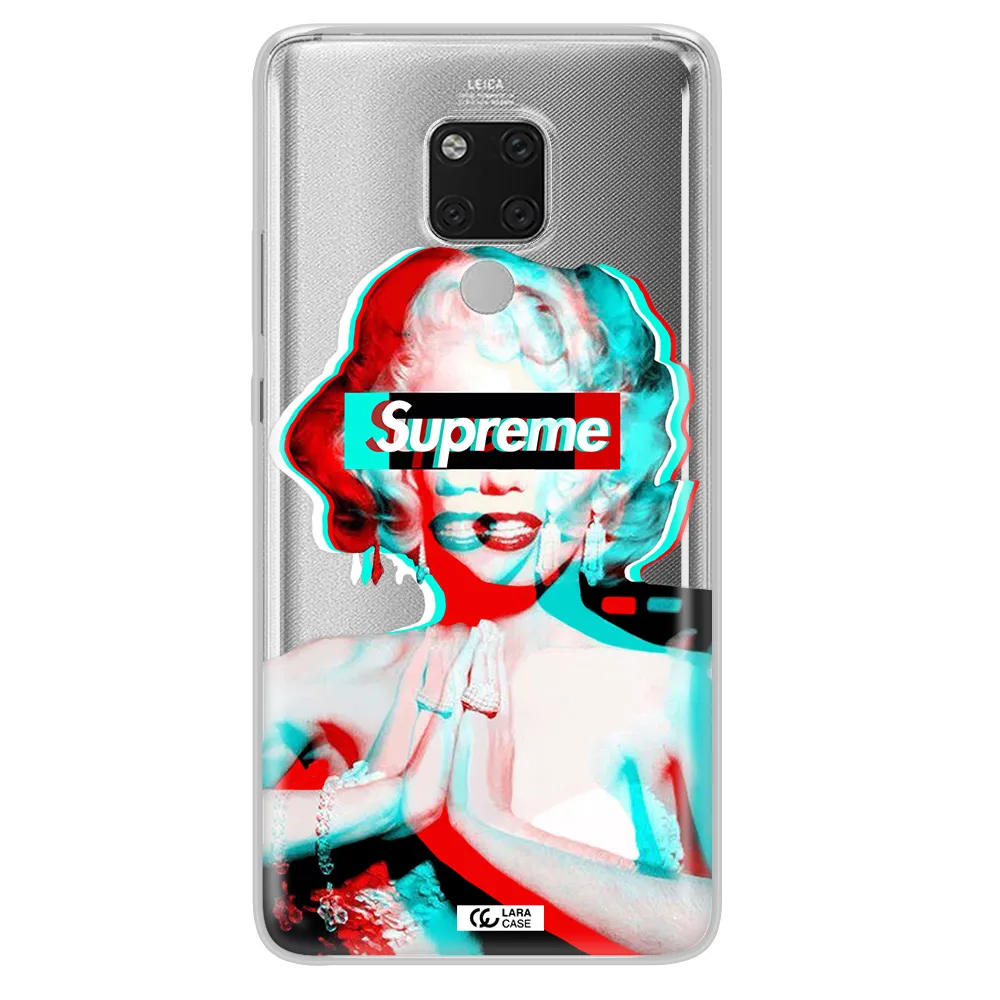 Marilyn Monroe Supreme Huawei Mate 20X Clear TPU Case