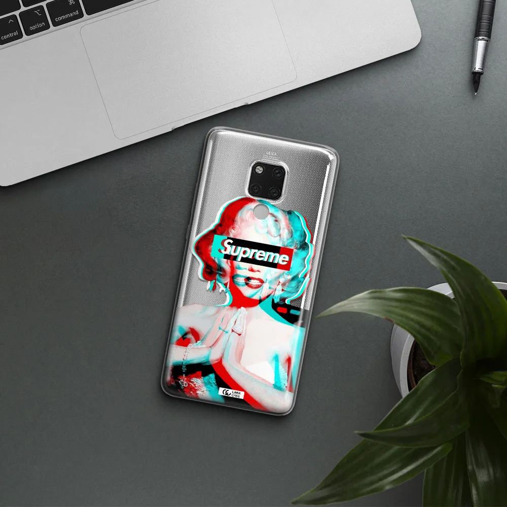 Marilyn Monroe Supreme Huawei Mate 20X Clear TPU Case