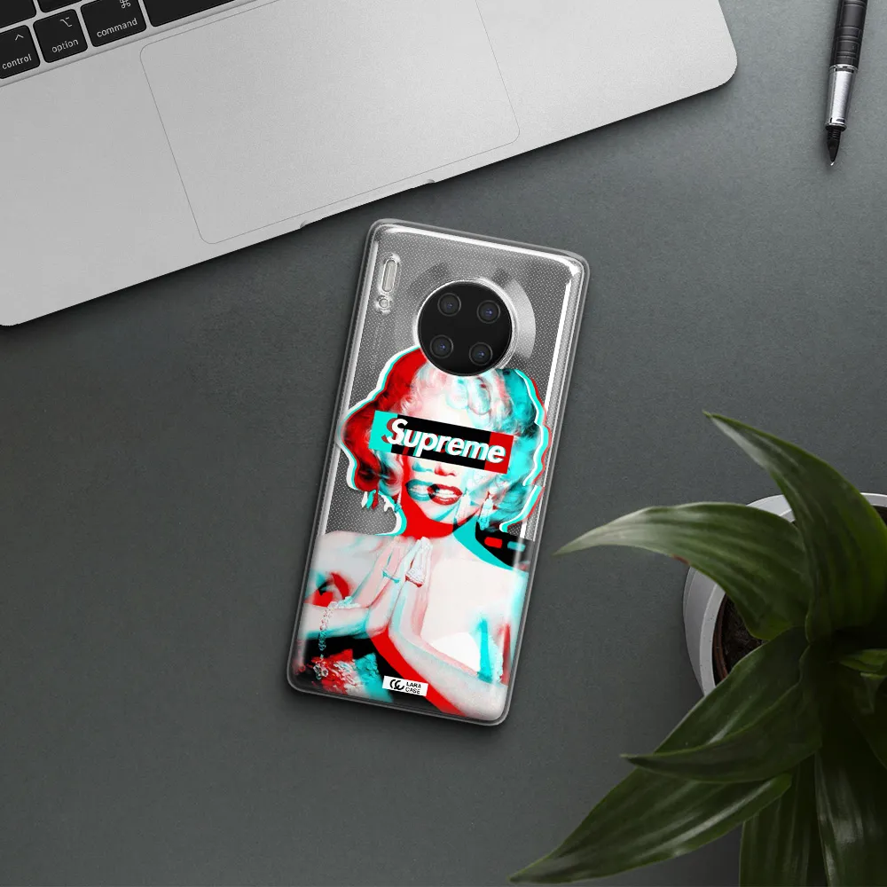 Marilyn Monroe Supreme Huawei Mate 30 Pro Clear TPU Case