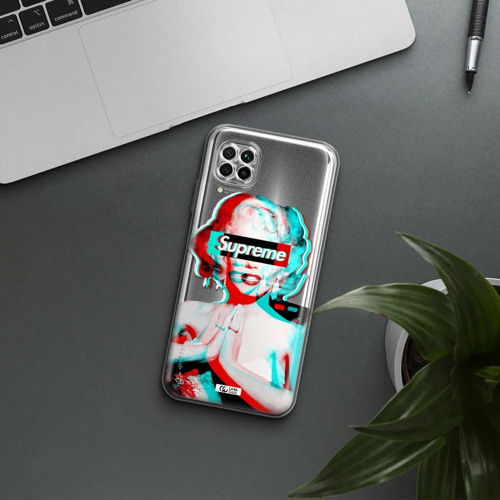 Marilyn Monroe Supreme Huawei Nova 7I Clear Tpu Case