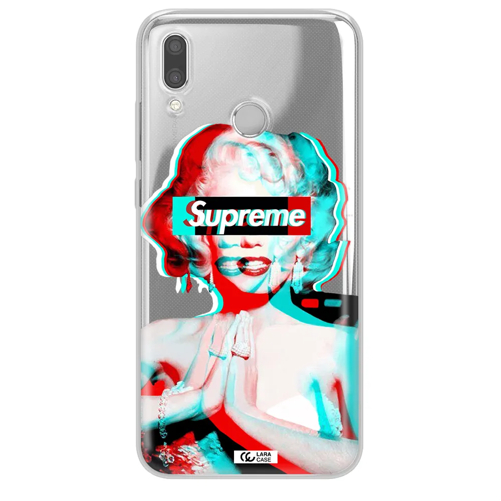 Marilyn Monroe Supreme Huawei P Smart 2019 Clear TPU Case