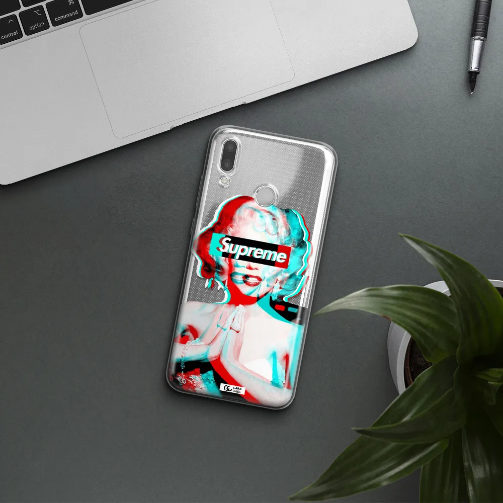 Marilyn Monroe Supreme Huawei P Smart 2019 Clear TPU Case
