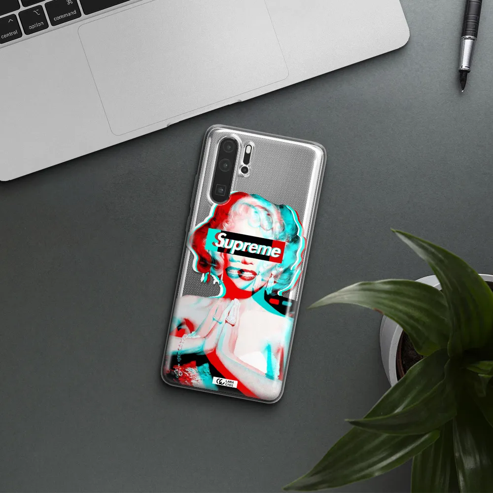 Marilyn Monroe Supreme Huawei P30 Pro Clear TPU Case
