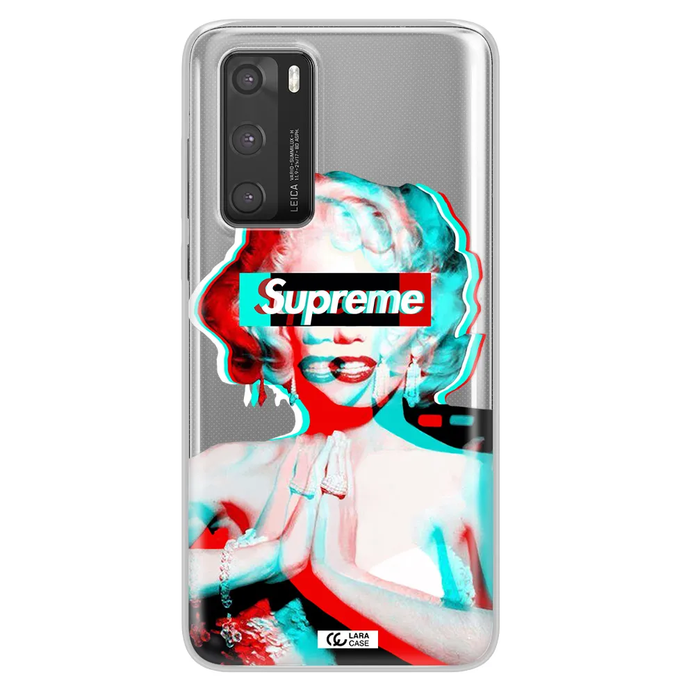 Marilyn Monroe Supreme Huawei P40 Clear TPU Case