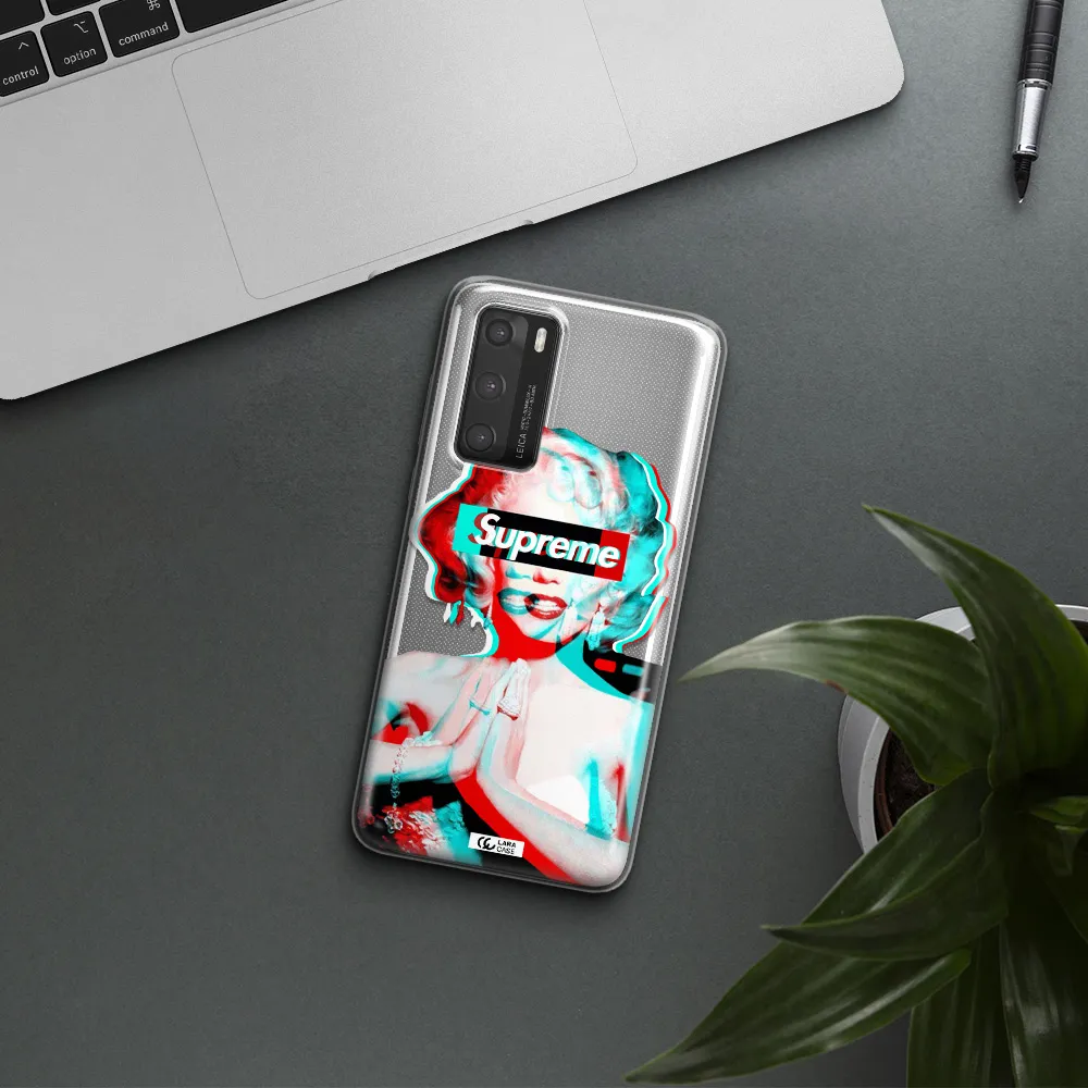 Marilyn Monroe Supreme Huawei P40 Clear TPU Case