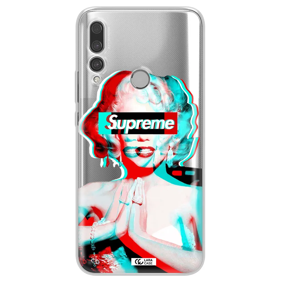 Marilyn Monroe Supreme Huawei Y9 Prime 2019 Clear TPU Case