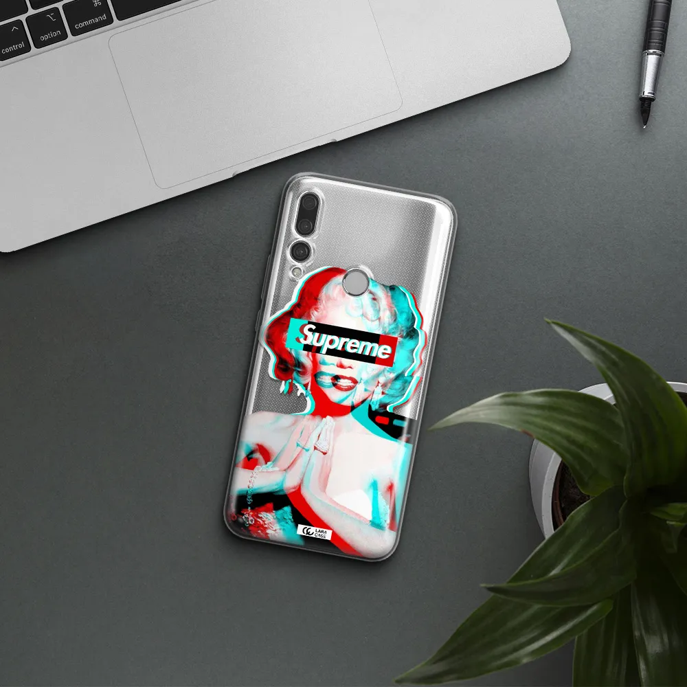 Marilyn Monroe Supreme Huawei Y9 Prime 2019 Clear TPU Case