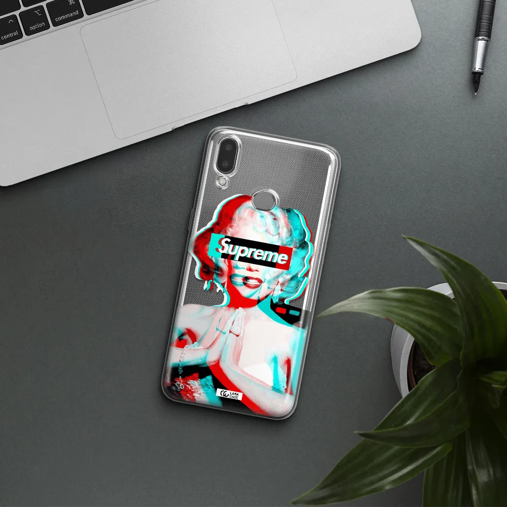 Marilyn Monroe Supreme Samsung A10S Clear TPU Case