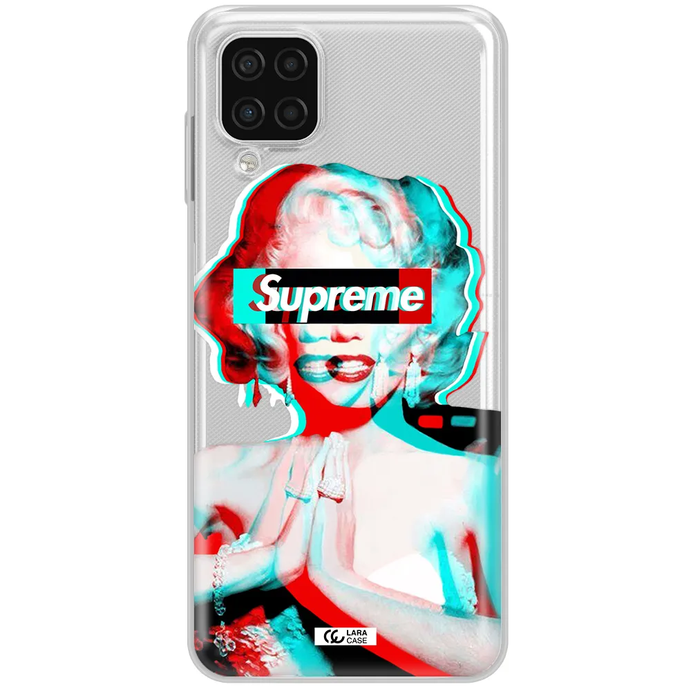Marilyn Monroe Supreme Samsung A12 4g Clear TPU Case