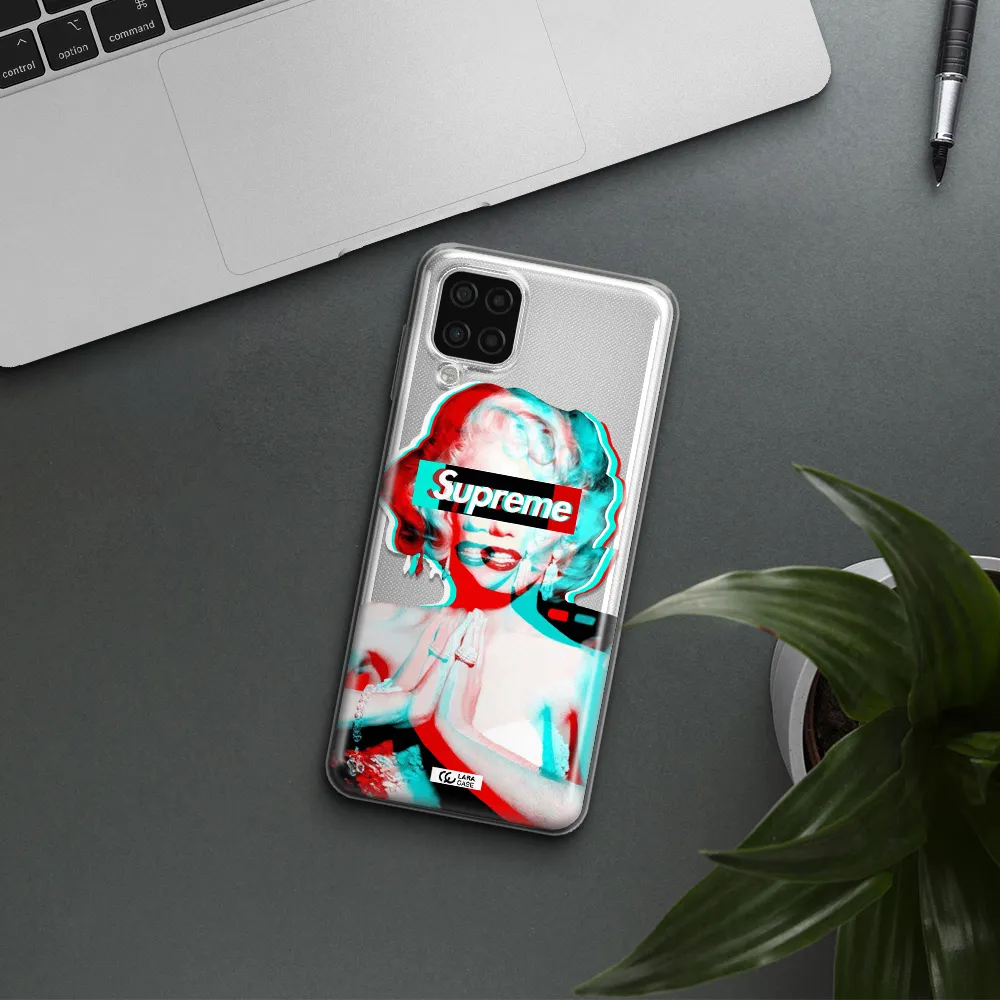 Marilyn Monroe Supreme Samsung A12 4g Clear TPU Case