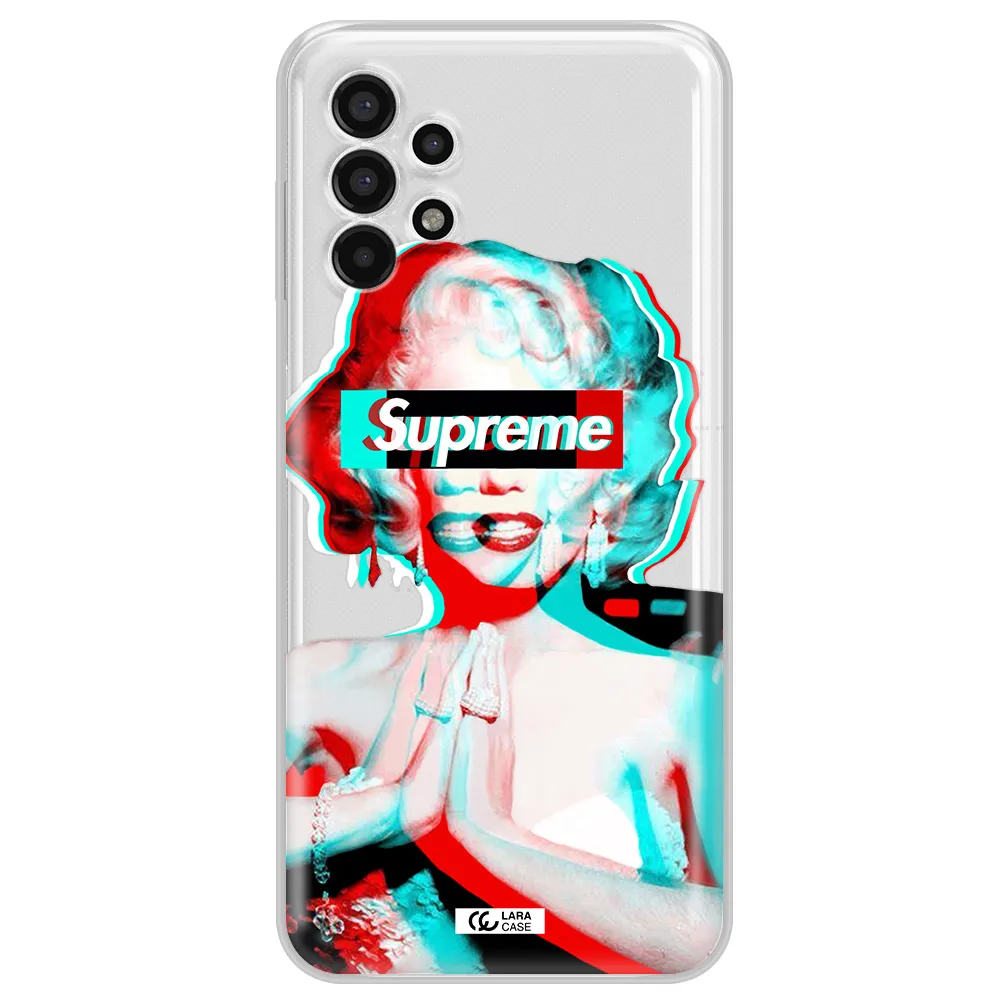 Marilyn Monroe Supreme Samsung A13 4g Clear TPU Case