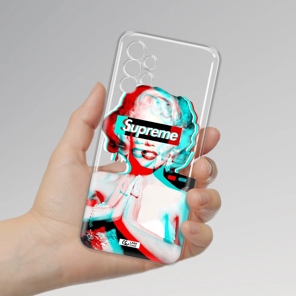 Marilyn Monroe Supreme Samsung A13 4g Clear TPU Case