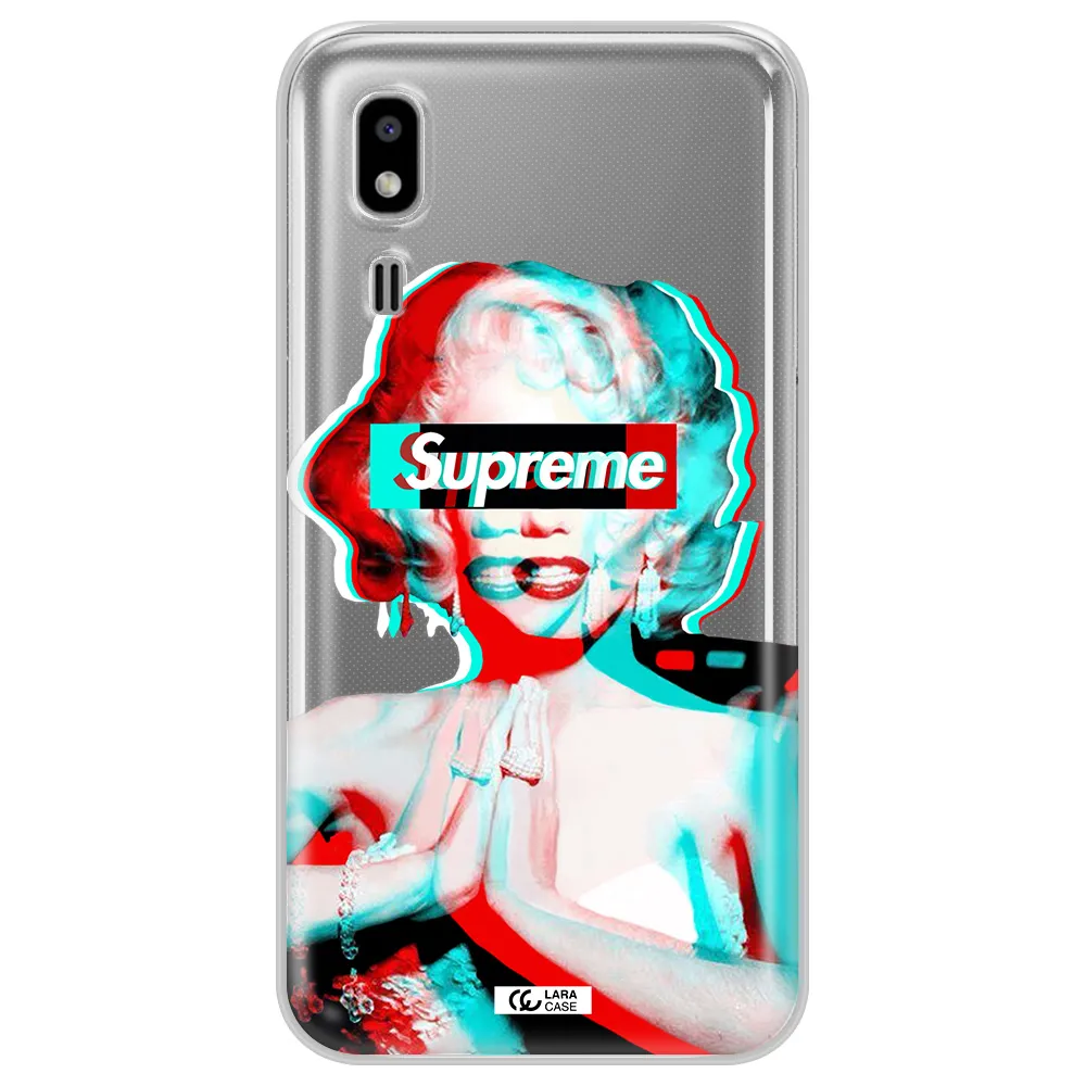 Marilyn Monroe Supreme Samsung A2 Core Clear TPU Case