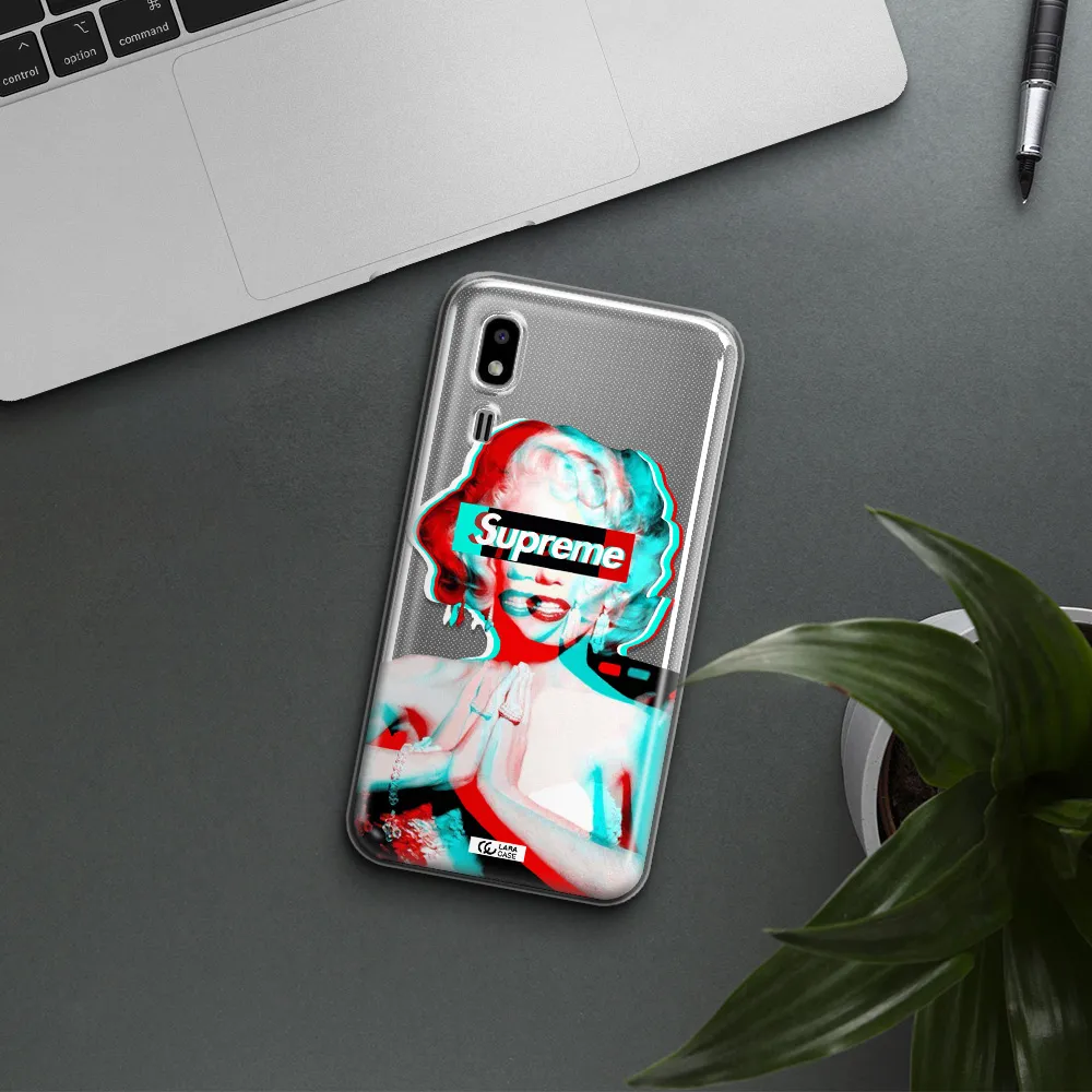 Marilyn Monroe Supreme Samsung A2 Core Clear TPU Case