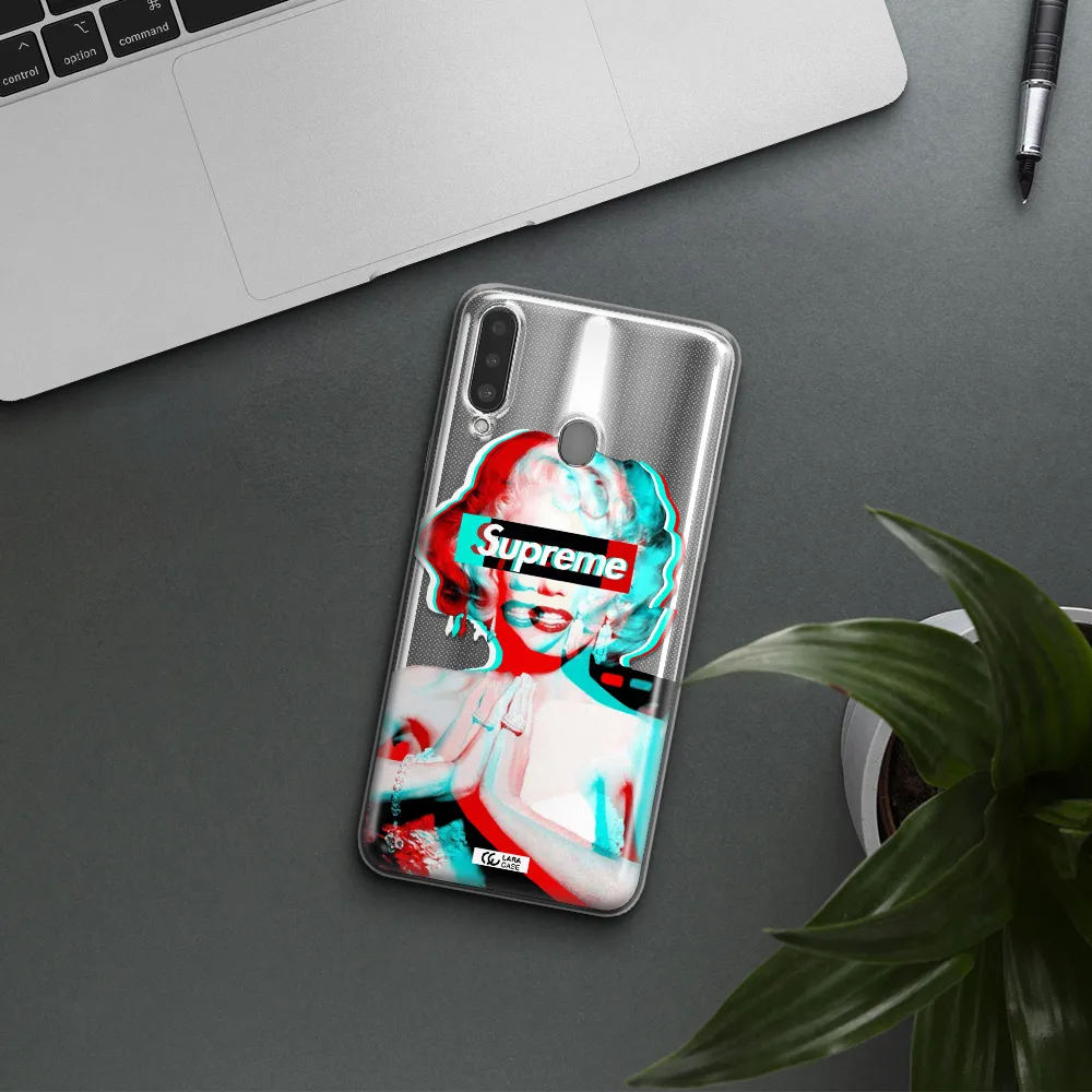 Marilyn Monroe Supreme Samsung A20S Clear TPU Case