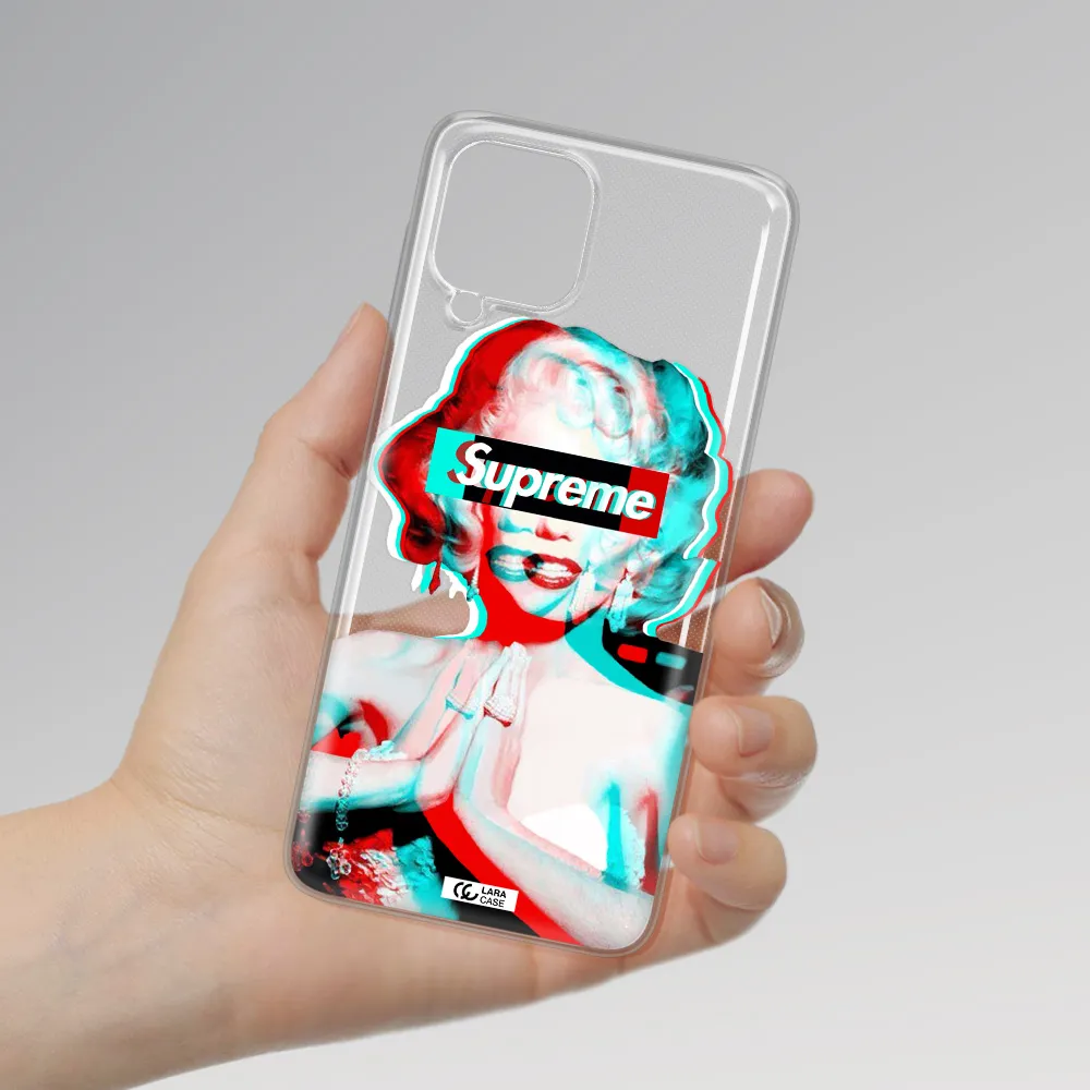 Marilyn Monroe Supreme Samsung A22 4g Clear TPU Case