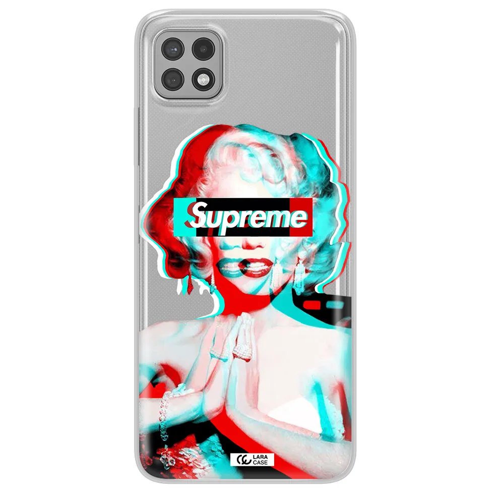 Marilyn Monroe Supreme Samsung A22 5g Clear TPU Case
