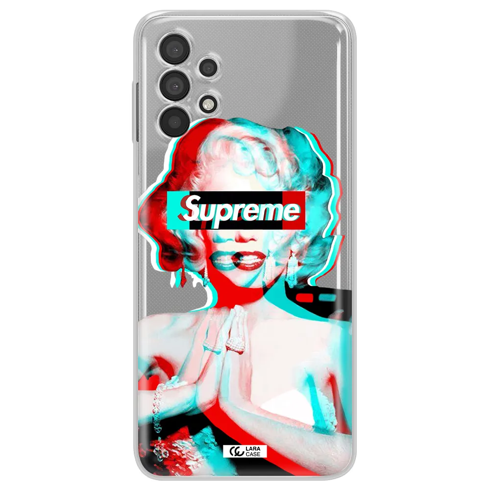 Marilyn Monroe Supreme Samsung A32 4G Clear Tpu Case