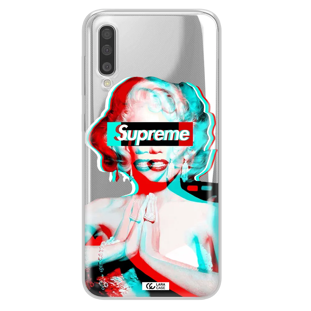 Marilyn Monroe Supreme Samsung A50 Clear TPU Case