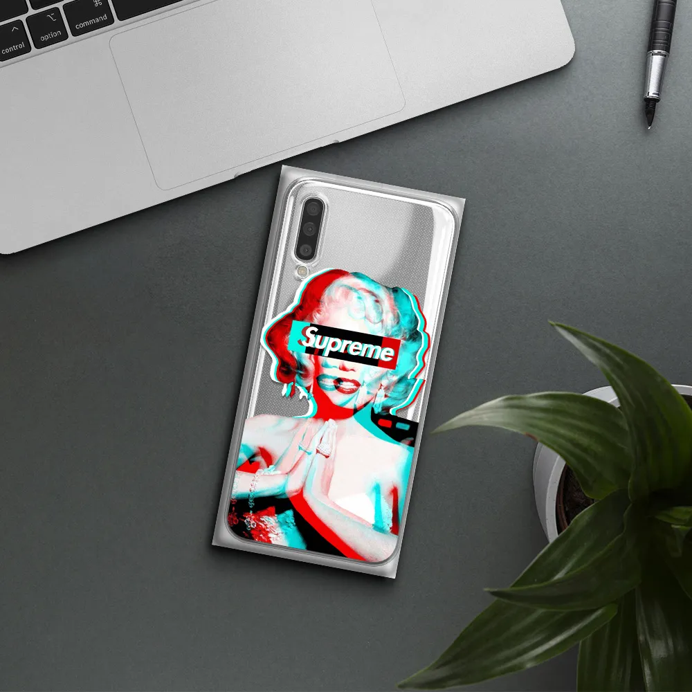 Marilyn Monroe Supreme Samsung A50S Clear Tpu Case