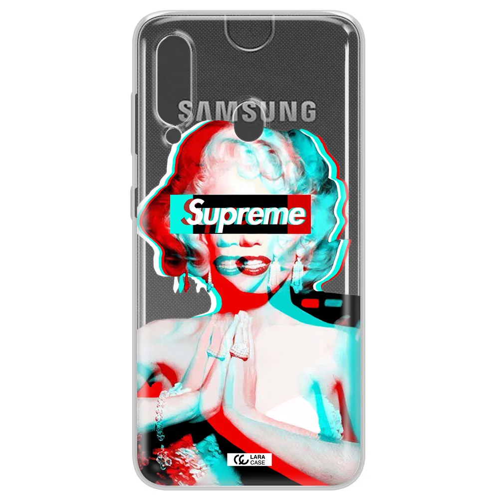 Marilyn Monroe Supreme Samsung A60 Clear TPU Case