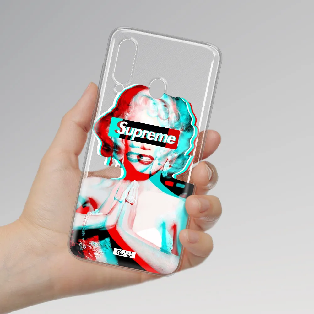Marilyn Monroe Supreme Samsung A60 Clear TPU Case