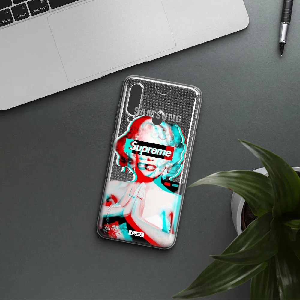 Marilyn Monroe Supreme Samsung A60 Clear TPU Case
