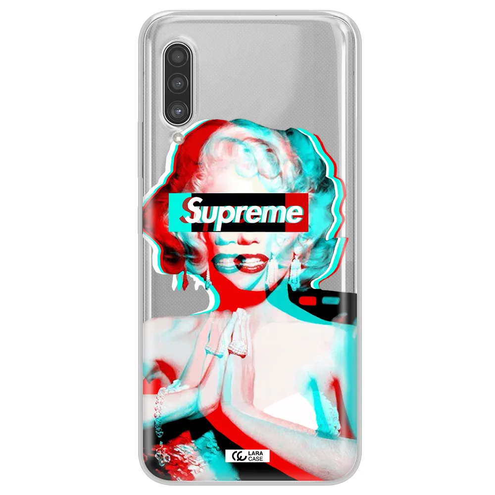 Marilyn Monroe Supreme Samsung A90 Clear TPU Case