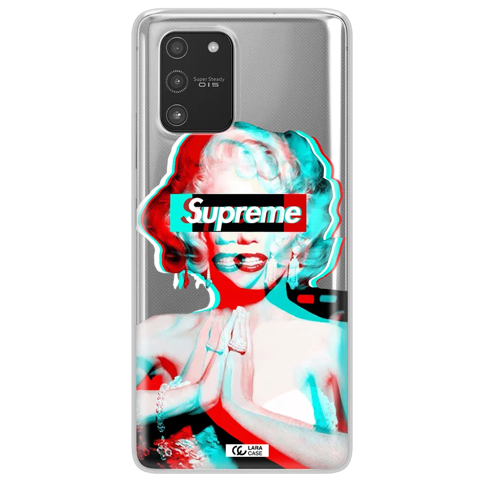 Marilyn Monroe Supreme Samsung A91 Clear TPU Case