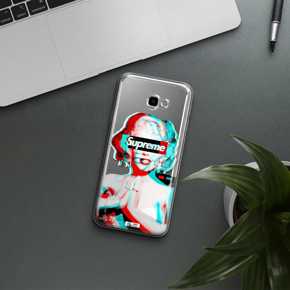 Marilyn Monroe Supreme Samsung J4 Plus Clear TPU Case