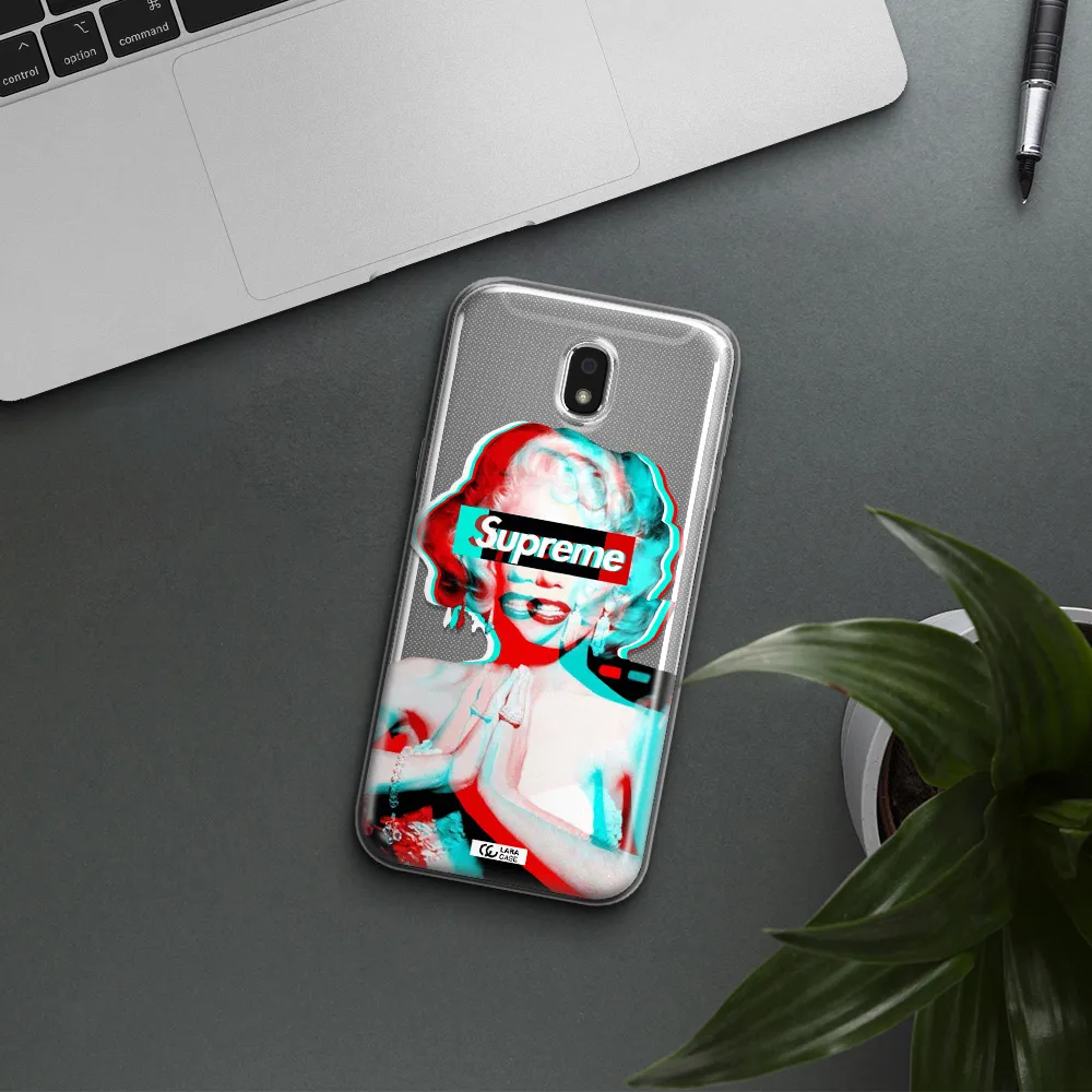 Marilyn Monroe Supreme Samsung J5 2017 Clear TPU Case