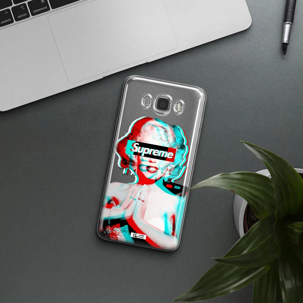 Marilyn Monroe Supreme Samsung J7 2016 Clear TPU Case