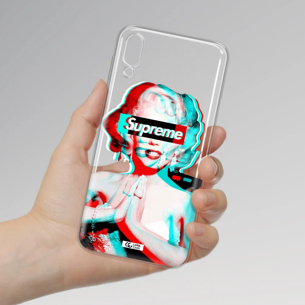 Marilyn Monroe Supreme Samsung M10 Clear TPU Case