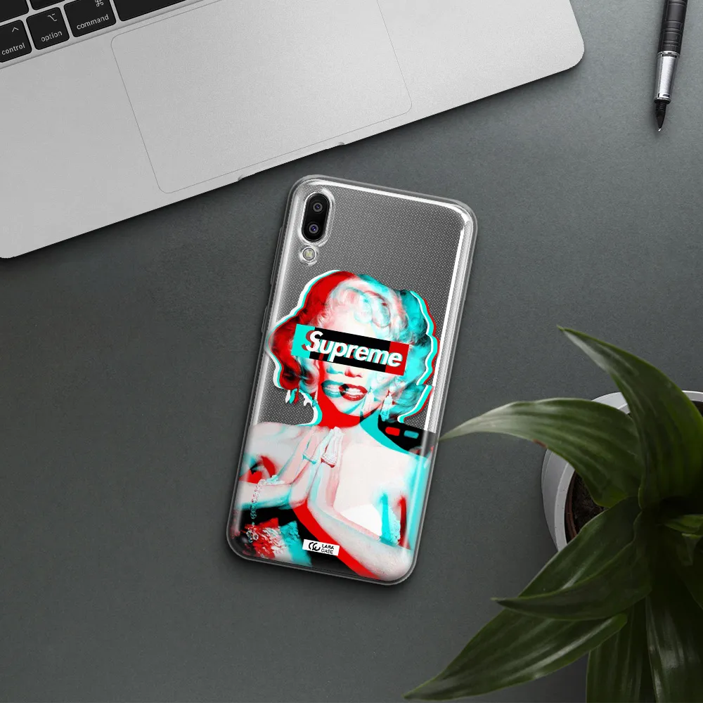 Marilyn Monroe Supreme Samsung M10 Clear TPU Case
