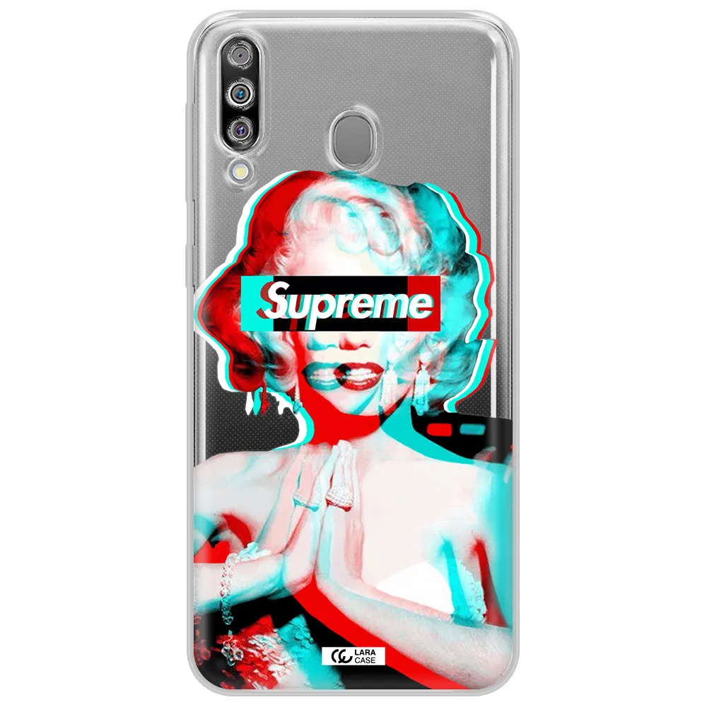 Marilyn Monroe Supreme Samsung M30 Clear TPU Case