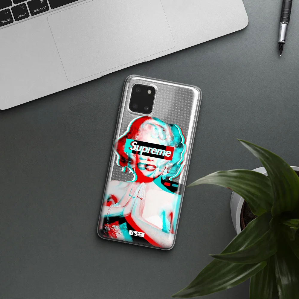 Marilyn Monroe Supreme Samsung Note 10 Lite Clear TPU Case