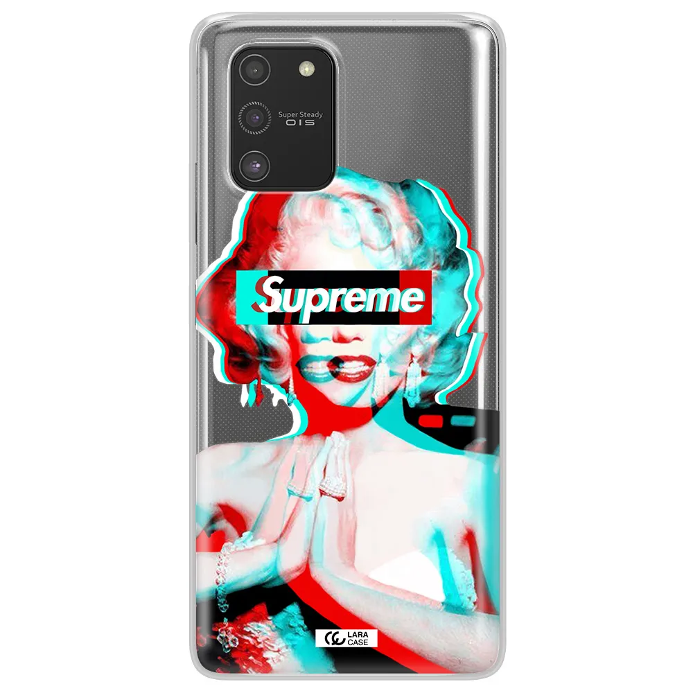 Marilyn Monroe Supreme Samsung S10 Lite Clear TPU Case