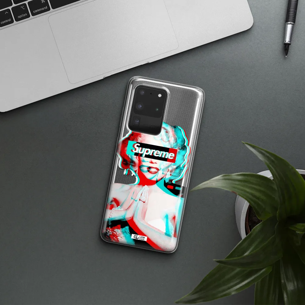 Marilyn Monroe Supreme Samsung S20 Ultra Clear TPU Case