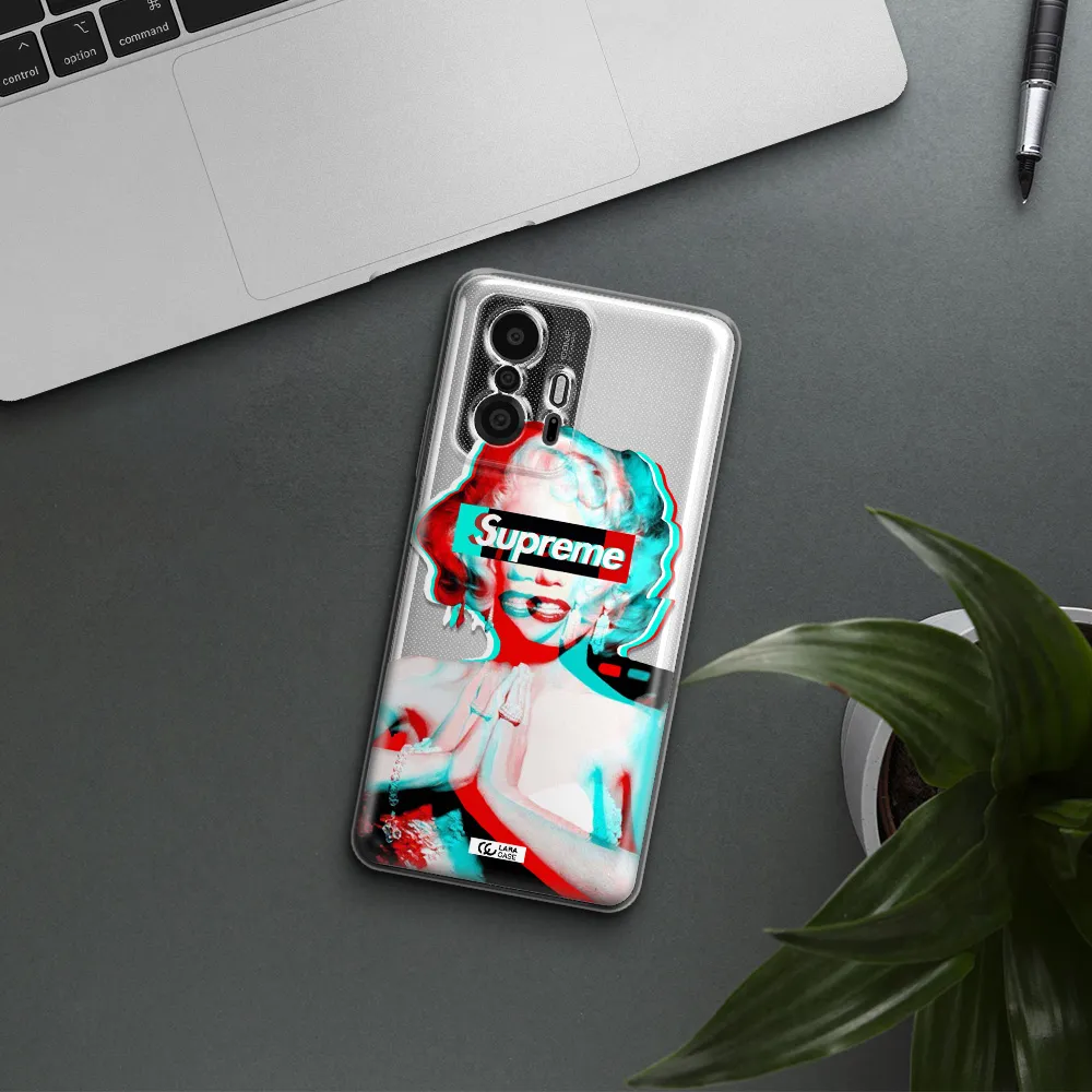Marilyn Monroe Supreme Xiaomi 11T Pro Clear Tpu Case