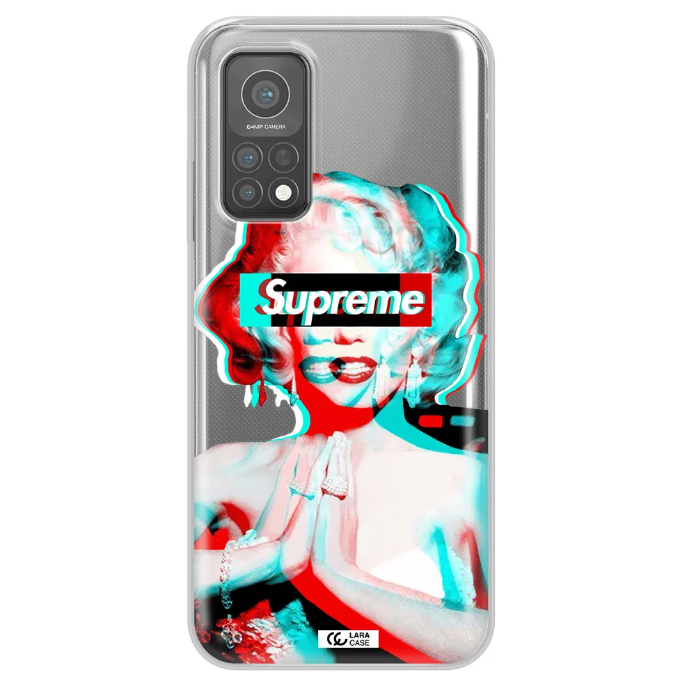 Marilyn Monroe Supreme Xiaomi Mi 10 T Pro Clear TPU Case
