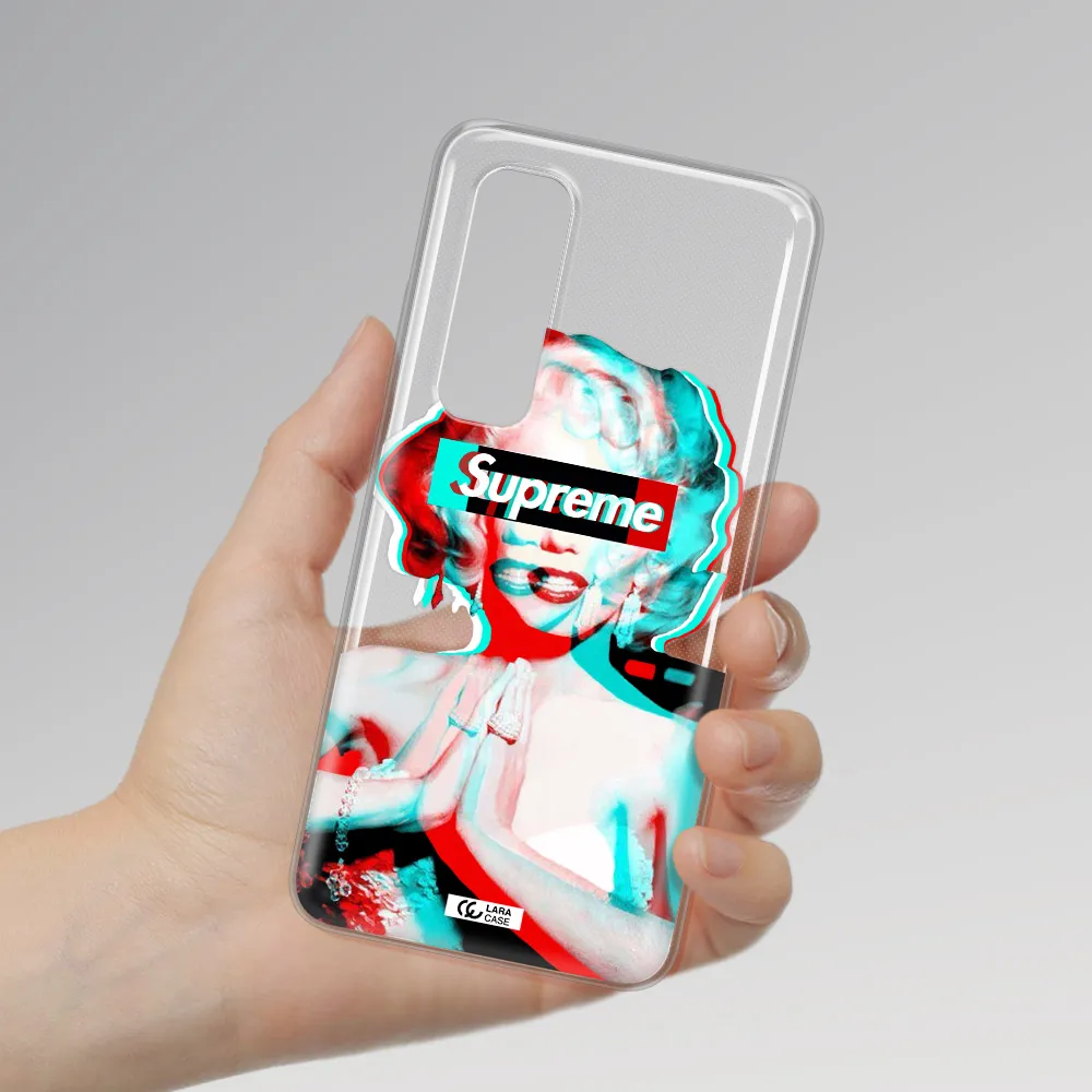 Marilyn Monroe Supreme Xiaomi Mi Note 10 Lite Clear TPU Case