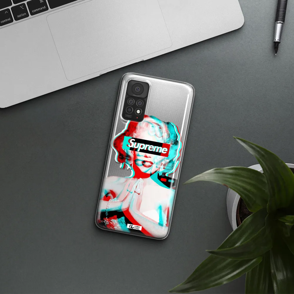 Marilyn Monroe Supreme Xiaomi Note 11 Pro Clear TPU Case