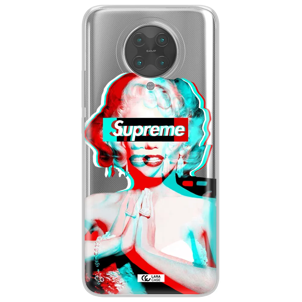 Marilyn Monroe Supreme Xiaomi Poco F2 Pro Clear TPU Case